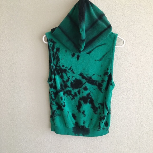 Tie-dye terrycloth vest - Picture 2 of 16